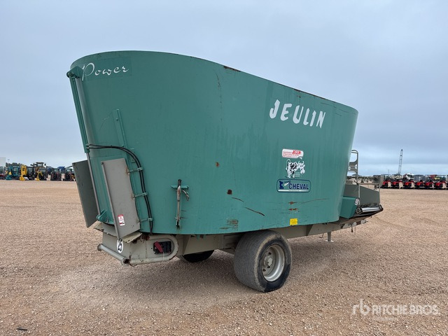 2011 Jeulin Power 22 Melangeuse Distributrice Livestock Feeder - עגלת מערבל מספוא: תמונה 4 2011 Jeulin Power 22 Melangeuse Distributrice Livestock Feeder - עגלת מערבל מספוא: תמונה 4