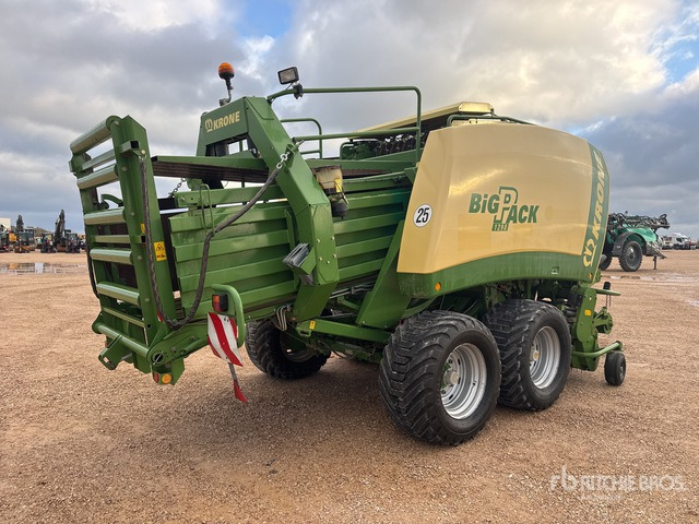 2011 Krone Big Pack 1290 Big Presse A Balles Carrees Square Baler - מכונת צרור עגולה: תמונה 3 2011 Krone Big Pack 1290 Big Presse A Balles Carrees Square Baler - מכונת צרור עגולה: תמונה 3