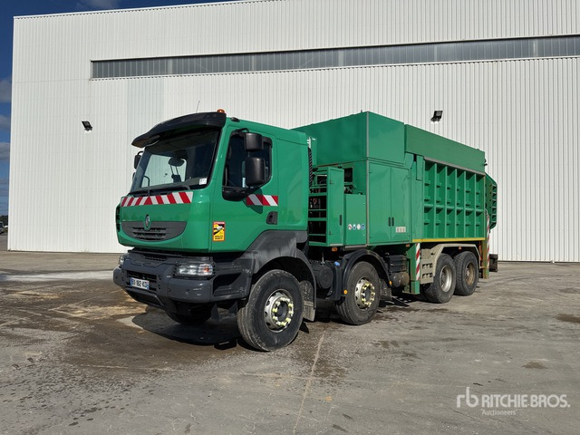 2011 Renault Kerax 8x4 Camion Aspiratrice Vacuum Excavator Truck - משאית ואקום: תמונה 2 2011 Renault Kerax 8x4 Camion Aspiratrice Vacuum Excavator Truck - משאית ואקום: תמונה 2