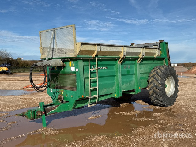 2011 Samson SP 15 8 m S/A Epandeur A Fumier Sur E ... Manure Spreader - מפזרת זבל: תמונה 1 2011 Samson SP 15 8 m S/A Epandeur A Fumier Sur E ... Manure Spreader - מפזרת זבל: תמונה 1