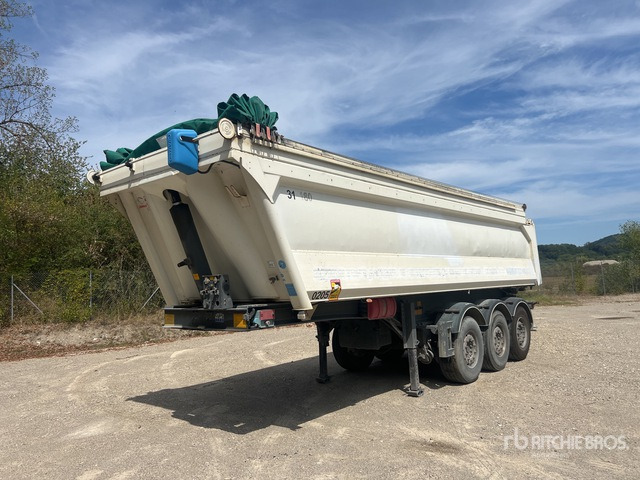 2012 Benalu C34CMS01 Tri/A Semi-Remorque Benne 3 Essieux End Dump Trailer - סמיטריילר עם מזהיר: תמונה 1 2012 Benalu C34CMS01 Tri/A Semi-Remorque Benne 3 Essieux End Dump Trailer - סמיטריילר עם מזהיר: תמונה 1