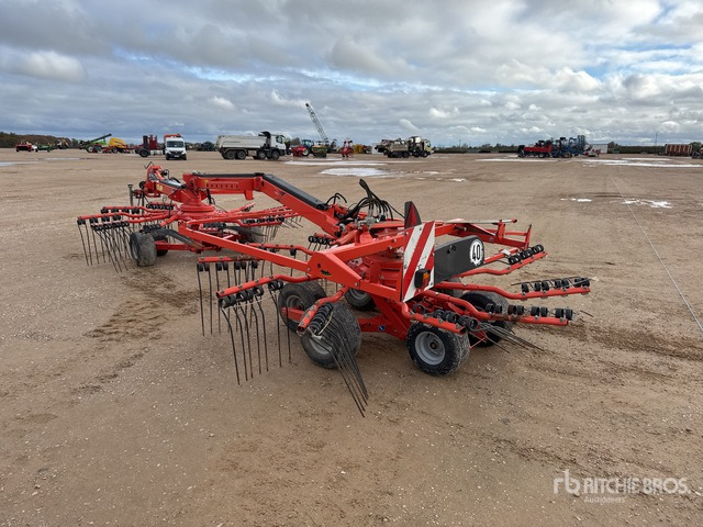 2012 Kuhn GA6632 6.3 m Semi-Mount 2 Rotor Andaineur Hay Rake - גורף/ מגרפה: תמונה 2 2012 Kuhn GA6632 6.3 m Semi-Mount 2 Rotor Andaineur Hay Rake - גורף/ מגרפה: תמונה 2