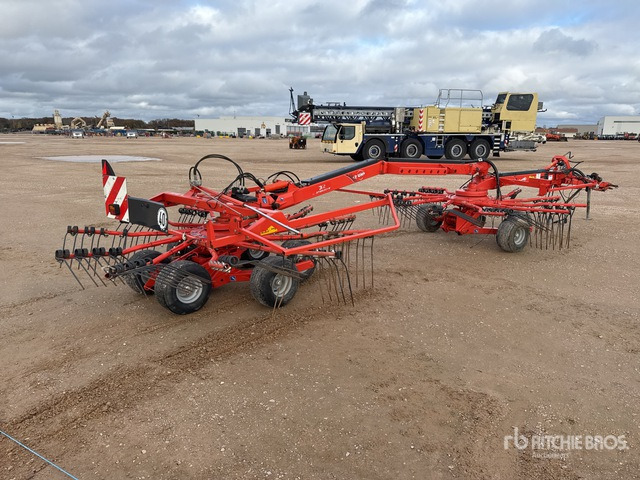 2012 Kuhn GA6632 6.3 m Semi-Mount 2 Rotor Andaineur Hay Rake - גורף/ מגרפה: תמונה 3 2012 Kuhn GA6632 6.3 m Semi-Mount 2 Rotor Andaineur Hay Rake - גורף/ מגרפה: תמונה 3