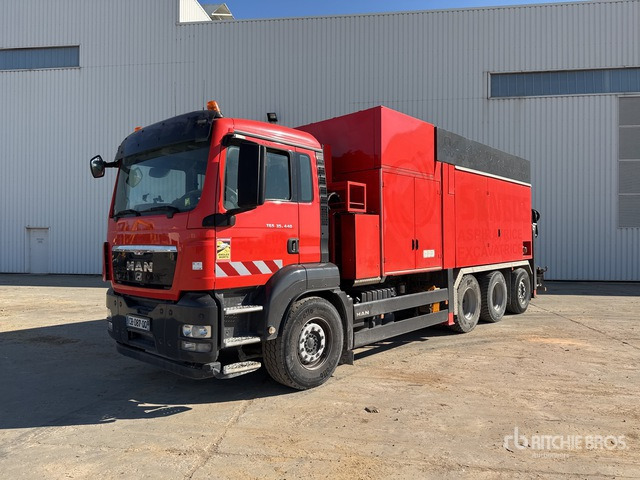 2012 MAN TGS35.440 2011 MTS SB299 on Camion Aspira ... Vacuum Excavator Truck - משאית ואקום: תמונה 1 2012 MAN TGS35.440 2011 MTS SB299 on Camion Aspira ... Vacuum Excavator Truck - משאית ואקום: תמונה 1