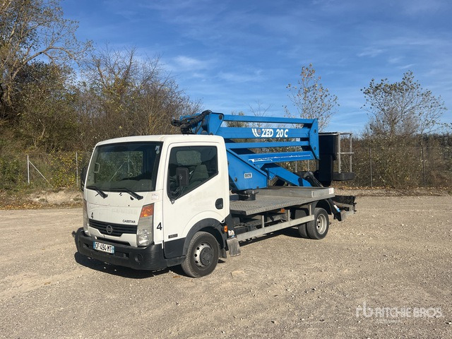 2012 Nissan CABSTAR 35.11 2012 SEQUANI meccanica ZED 20 C ... Bucket Truck - פלטפורמה אווירית מותקנת על משאית: תמונה 2 2012 Nissan CABSTAR 35.11 2012 SEQUANI meccanica ZED 20 C ... Bucket Truck - פלטפורמה אווירית מותקנת על משאית: תמונה 2