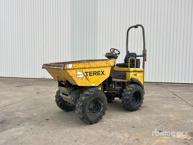 2012 Terex HD1200 1.2 t 4x4 Hi-Tip Motobasculeur Dumper - מיני מסיר פסולת: תמונה 2 2012 Terex HD1200 1.2 t 4x4 Hi-Tip Motobasculeur Dumper - מיני מסיר פסולת: תמונה 2