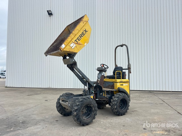 2012 Terex HD1200 1.2 t 4x4 Hi-Tip Motobasculeur Dumper - מיני מסיר פסולת: תמונה 3 2012 Terex HD1200 1.2 t 4x4 Hi-Tip Motobasculeur Dumper - מיני מסיר פסולת: תמונה 3