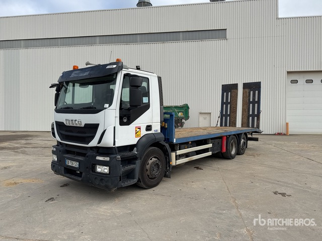 2013 Iveco 6x2 Camion Plateau Flatbed Truck - משאית הובלה אוטומטית: תמונה 1 2013 Iveco 6x2 Camion Plateau Flatbed Truck - משאית הובלה אוטומטית: תמונה 1