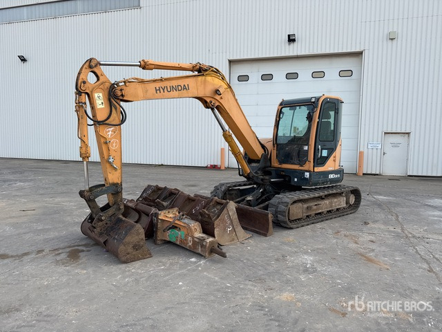 2014 Hyundai R80CR-9 Mini-Pelle Mini Excavator: <6.6t - מיני מחפר: תמונה 1 2014 Hyundai R80CR-9 Mini-Pelle Mini Excavator: <6.6t - מיני מחפר: תמונה 1