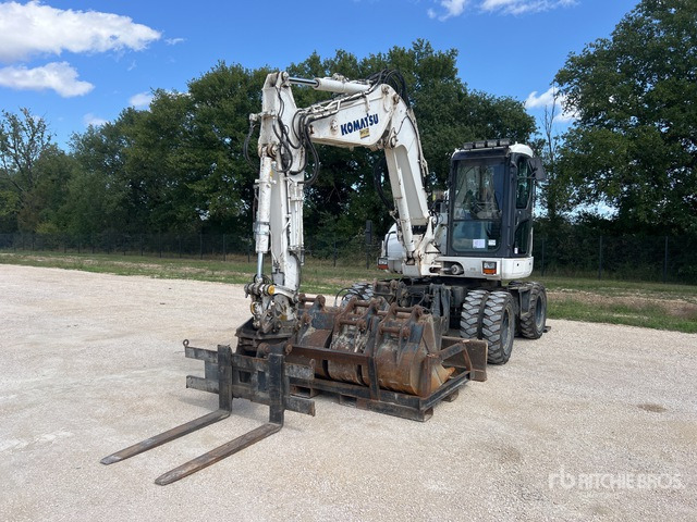 2015 Komatsu PW98MR-8 Pelle Sur Pneus Wheel Excavator - מחפר גלגלים: תמונה 2 2015 Komatsu PW98MR-8 Pelle Sur Pneus Wheel Excavator - מחפר גלגלים: תמונה 2