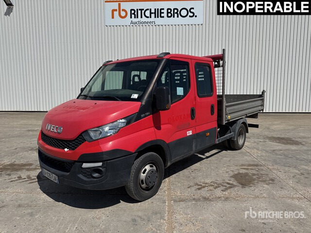 2016 Iveco 35-130 Camion Benne (Inoperable) Dump Truck: Light Duty - כלי רכב מסחרי מזהיר, כלי רכב מסחרי קומבי: תמונה 1 2016 Iveco 35-130 Camion Benne (Inoperable) Dump Truck: Light Duty - כלי רכב מסחרי מזהיר, כלי רכב מסחרי קומבי: תמונה 1