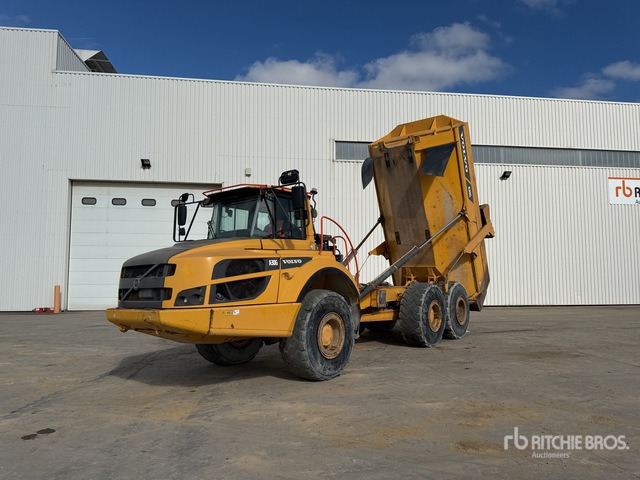 2016 Volvo A30G Tombereau Articulee Articulated Dump Truck - מסיר פסולת מפרקי: תמונה 3 2016 Volvo A30G Tombereau Articulee Articulated Dump Truck - מסיר פסולת מפרקי: תמונה 3