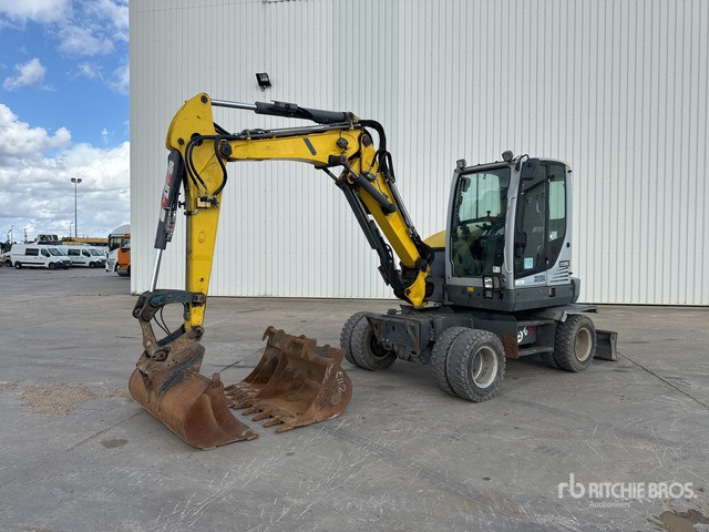 2016 Wacker Neuson EW65 Pelle Sur Pneus Wheel Excavator - מחפר גלגלים: תמונה 2 2016 Wacker Neuson EW65 Pelle Sur Pneus Wheel Excavator - מחפר גלגלים: תמונה 2