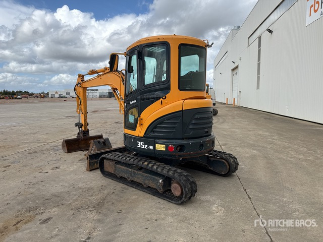 2018 Hyundai R35Z9 Mini-Pelle Mini Excavator: <6.6t - מיני מחפר: תמונה 4 2018 Hyundai R35Z9 Mini-Pelle Mini Excavator: <6.6t - מיני מחפר: תמונה 4