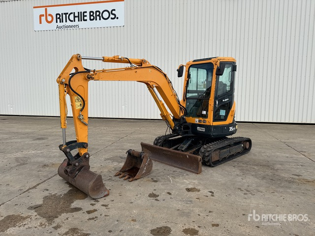 2018 Hyundai R35Z9 Mini-Pelle Mini Excavator: <6.6t - מיני מחפר: תמונה 2 2018 Hyundai R35Z9 Mini-Pelle Mini Excavator: <6.6t - מיני מחפר: תמונה 2