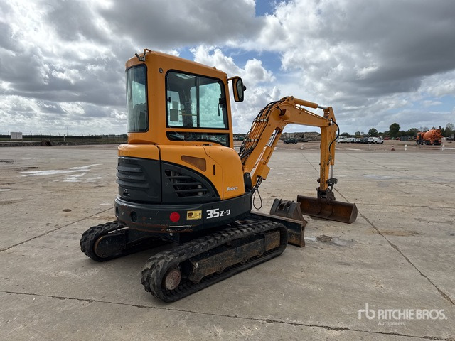2018 Hyundai R35Z9 Mini-Pelle Mini Excavator: <6.6t - מיני מחפר: תמונה 3 2018 Hyundai R35Z9 Mini-Pelle Mini Excavator: <6.6t - מיני מחפר: תמונה 3