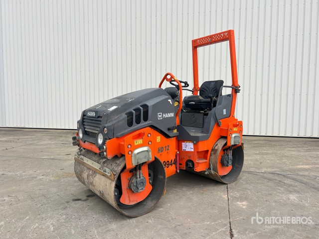 2019 Hamm HD12VV Compacteur Vibrant Tandem Double Drum Roller - רולר כביש: תמונה 2 2019 Hamm HD12VV Compacteur Vibrant Tandem Double Drum Roller - רולר כביש: תמונה 2