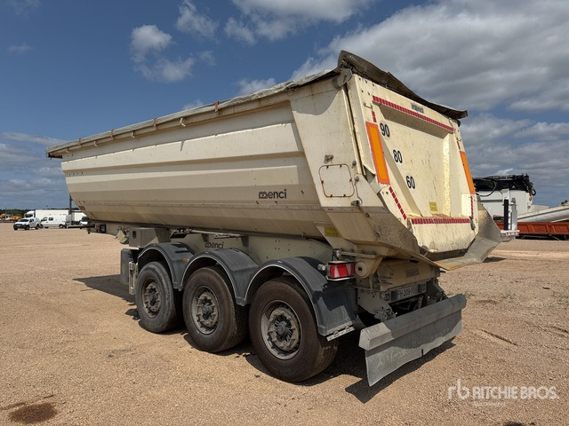 2019 Menci S7R Tri/A Remorque Benne 3 Essieux End Dump Trailer - סמיטריילר עם מזהיר: תמונה 3 2019 Menci S7R Tri/A Remorque Benne 3 Essieux End Dump Trailer - סמיטריילר עם מזהיר: תמונה 3