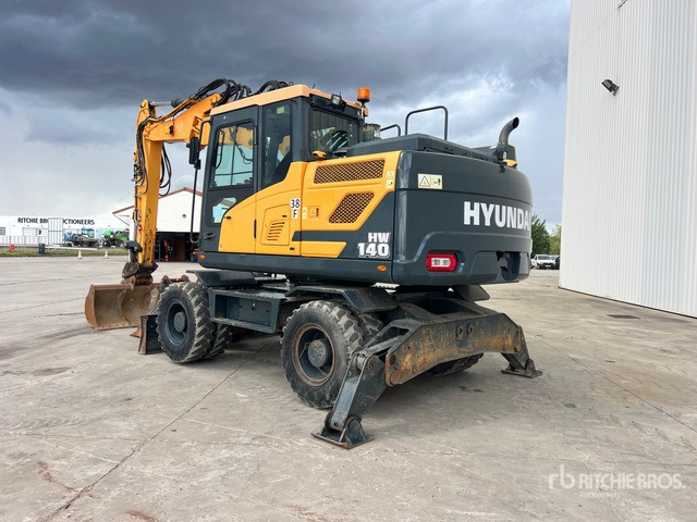2020 Hyundai HW140 Pelle Sur Pneus Wheel Excavator - מחפר גלגלים: תמונה 3 2020 Hyundai HW140 Pelle Sur Pneus Wheel Excavator - מחפר גלגלים: תמונה 3