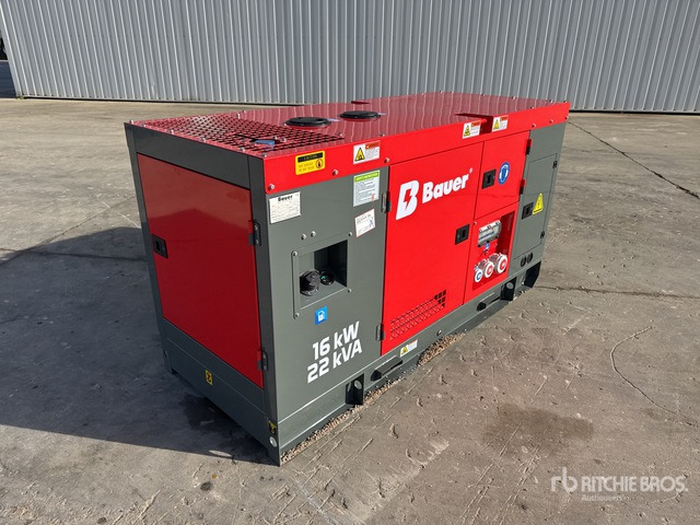2025 Bauer GFS-16KW 20 kVA Skid-Mounted Groupe Elec ... Generator Set - ערכת גנרטורים: תמונה 1 2025 Bauer GFS-16KW 20 kVA Skid-Mounted Groupe Elec ... Generator Set - ערכת גנרטורים: תמונה 1