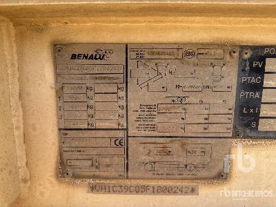 BENALU C39C05 Tri/A Demolition Semi-Remorque ... - סמיטריילר עם מזהיר: תמונה 5 BENALU C39C05 Tri/A Demolition Semi-Remorque ... - סמיטריילר עם מזהיר: תמונה 5