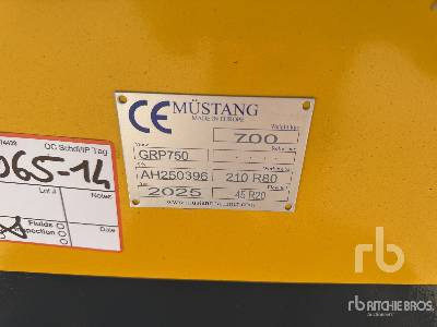 MUSTANG GRP750 Rotating (Unused) - מכונת אחיזה: תמונה 5 MUSTANG GRP750 Rotating (Unused) - מכונת אחיזה: תמונה 5