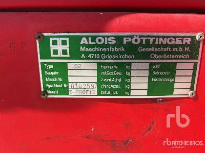 POTTINGER S-PROF12 Remorque Auto-Chargeuse - עגלת טעינה עצמית: תמונה 5 POTTINGER S-PROF12 Remorque Auto-Chargeuse - עגלת טעינה עצמית: תמונה 5