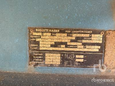 ROBUSTE KAISER T18024 T/A Remorque Fourgon - סמיטריילר בתיבה סגורה: תמונה 5 ROBUSTE KAISER T18024 T/A Remorque Fourgon - סמיטריילר בתיבה סגורה: תמונה 5