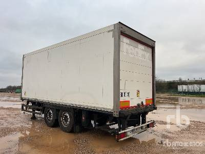 SCHMITZ SCBC2 T/A Remorque Fourgon 2 Essieux - סמיטריילר בתיבה סגורה: תמונה 2 SCHMITZ SCBC2 T/A Remorque Fourgon 2 Essieux - סמיטריילר בתיבה סגורה: תמונה 2