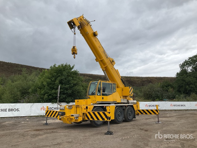 2005 Terex Demag AC55 55 ton 6x6x6 City Crane - מכסחת תבואה/ עשבים: תמונה 2 2005 Terex Demag AC55 55 ton 6x6x6 City Crane - מכסחת תבואה/ עשבים: תמונה 2