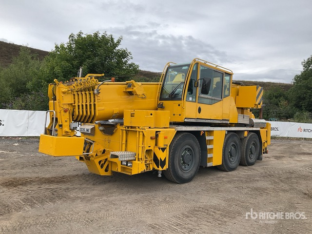2005 Terex Demag AC55 55 ton 6x6x6 City Crane - מכסחת תבואה/ עשבים: תמונה 4 2005 Terex Demag AC55 55 ton 6x6x6 City Crane - מכסחת תבואה/ עשבים: תמונה 4