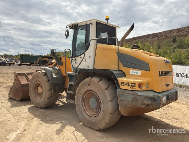 2008 Liebherr L542 Wheel Loader - מעמיס גלגלים: תמונה 4 2008 Liebherr L542 Wheel Loader - מעמיס גלגלים: תמונה 4