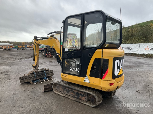 2011 Cat 301.8C Mini Excavator: <6.6t - מיני מחפר: תמונה 4 2011 Cat 301.8C Mini Excavator: <6.6t - מיני מחפר: תמונה 4