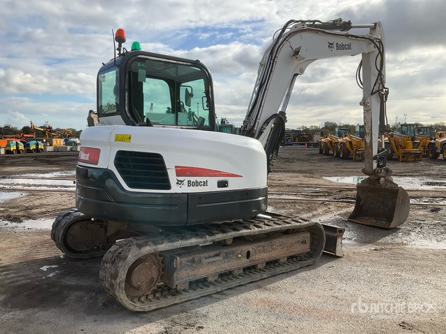 2013 Bobcat E80 EA Tracked Excavator - מחפר סורק: תמונה 3 2013 Bobcat E80 EA Tracked Excavator - מחפר סורק: תמונה 3