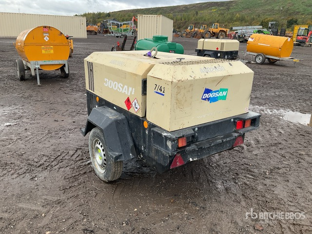 2013 Doosan 7/41 Mobile Air Compressor - מדחס אוויר: תמונה 3 2013 Doosan 7/41 Mobile Air Compressor - מדחס אוויר: תמונה 3