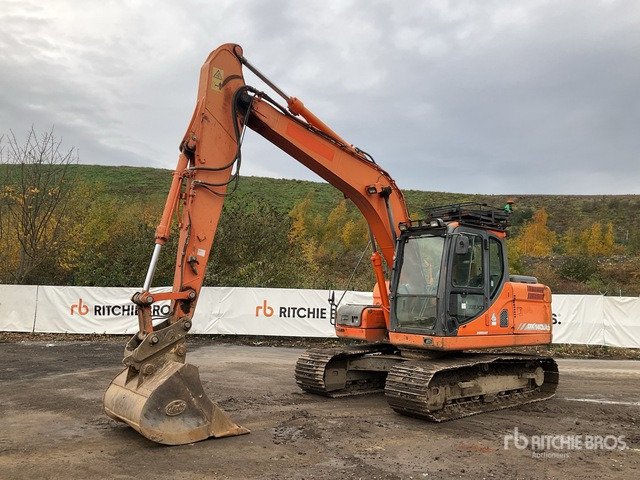 2013 Doosan DX140 LC Tracked Excavator - מחפר סורק: תמונה 2 2013 Doosan DX140 LC Tracked Excavator - מחפר סורק: תמונה 2