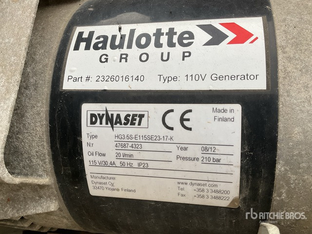 2013 Haulotte HA16DX 4WD Diesel Articulating Boom Lift - זרוע מרפקי: תמונה 5 2013 Haulotte HA16DX 4WD Diesel Articulating Boom Lift - זרוע מרפקי: תמונה 5