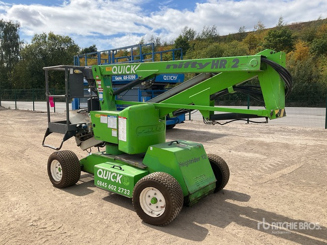 2013 Nifty HR12?NDE 2WD Hybrid (Inoperable) Articulating Boom Lift - זרוע מרפקי: תמונה 3 2013 Nifty HR12?NDE 2WD Hybrid (Inoperable) Articulating Boom Lift - זרוע מרפקי: תמונה 3