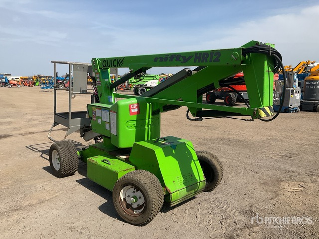 2013 Nifty HR12?NDE 2WD Hybrid (Inoperable) Articulating Boom Lift - זרוע מרפקי: תמונה 4 2013 Nifty HR12?NDE 2WD Hybrid (Inoperable) Articulating Boom Lift - זרוע מרפקי: תמונה 4