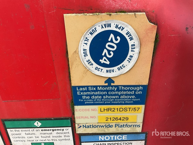 2013 Nifty-Lift HR21D 4WD Diesel Articulating Boom Lift - זרוע מרפקי: תמונה 3 2013 Nifty-Lift HR21D 4WD Diesel Articulating Boom Lift - זרוע מרפקי: תמונה 3