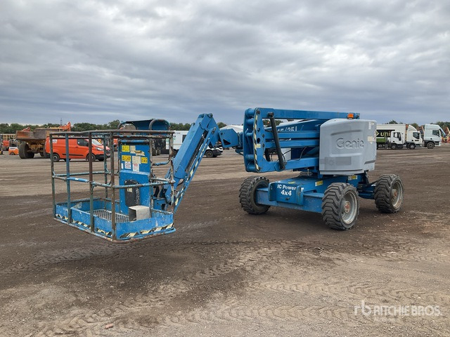 2014 Genie Z45/25J 4WD Diesel Articulating Boom Lift - זרוע מרפקי: תמונה 3 2014 Genie Z45/25J 4WD Diesel Articulating Boom Lift - זרוע מרפקי: תמונה 3