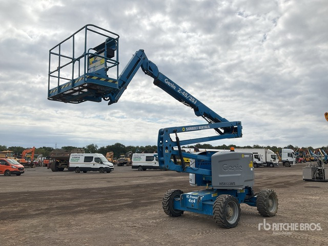2014 Genie Z4525J 4WD Diesel Articulating Boom Lift - זרוע מרפקי: תמונה 1 2014 Genie Z4525J 4WD Diesel Articulating Boom Lift - זרוע מרפקי: תמונה 1
