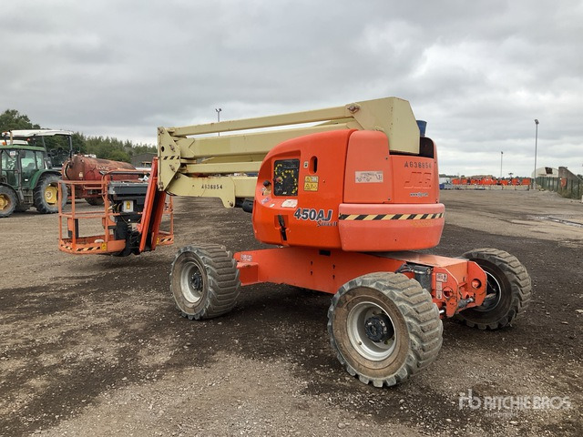 2014 JLG 450AJ 4WD Diesel Articulating Boom Lift - זרוע מרפקי: תמונה 3 2014 JLG 450AJ 4WD Diesel Articulating Boom Lift - זרוע מרפקי: תמונה 3