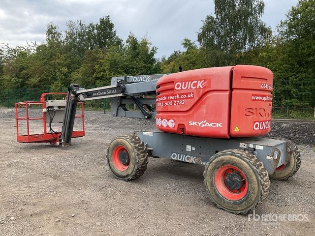 2014 Skyjack SJ51AJ 4WD Diesel Articulating Boom Lift - זרוע מרפקי: תמונה 3 2014 Skyjack SJ51AJ 4WD Diesel Articulating Boom Lift - זרוע מרפקי: תמונה 3