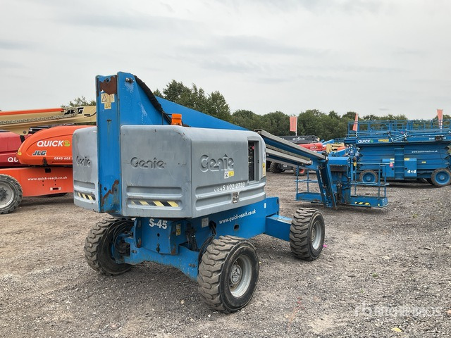 2015 Genie S45 4WD Diesel Telescopic Boom Lift - מוט טלסקופי: תמונה 3 2015 Genie S45 4WD Diesel Telescopic Boom Lift - מוט טלסקופי: תמונה 3