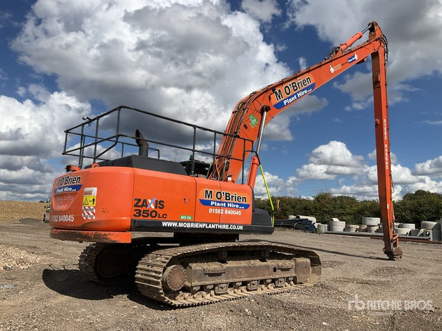 2015 Hitachi ZX350LC-5B Long Reach Tracked Excavator - מחפר סורק: תמונה 4 2015 Hitachi ZX350LC-5B Long Reach Tracked Excavator - מחפר סורק: תמונה 4