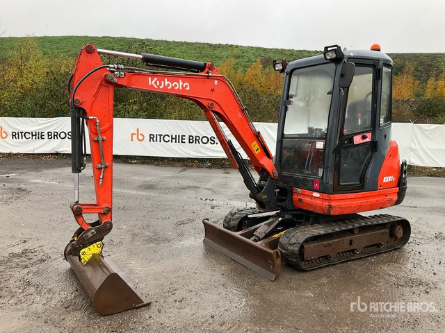 2015 Kubota KX61-3 - מיני מחפר: תמונה 2 2015 Kubota KX61-3 - מיני מחפר: תמונה 2