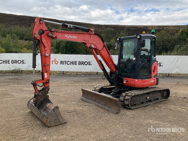 2015 Kubota U48-4 Mini Excavator: <6.6t - מיני מחפר: תמונה 1 2015 Kubota U48-4 Mini Excavator: <6.6t - מיני מחפר: תמונה 1