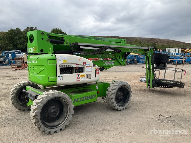 2015 Nifty HR17 4WD Hybrid Articulating Boom Lift - זרוע מרפקי: תמונה 4 2015 Nifty HR17 4WD Hybrid Articulating Boom Lift - זרוע מרפקי: תמונה 4