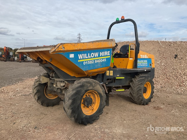 2015 Terex TA6S 6 ton 4x4 Swivel Dumper - מסיר פסולת: תמונה 2 2015 Terex TA6S 6 ton 4x4 Swivel Dumper - מסיר פסולת: תמונה 2